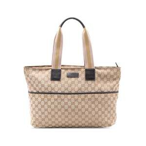 Gucci Diaper Web Strap Tote Gg Canvas #246061G61B